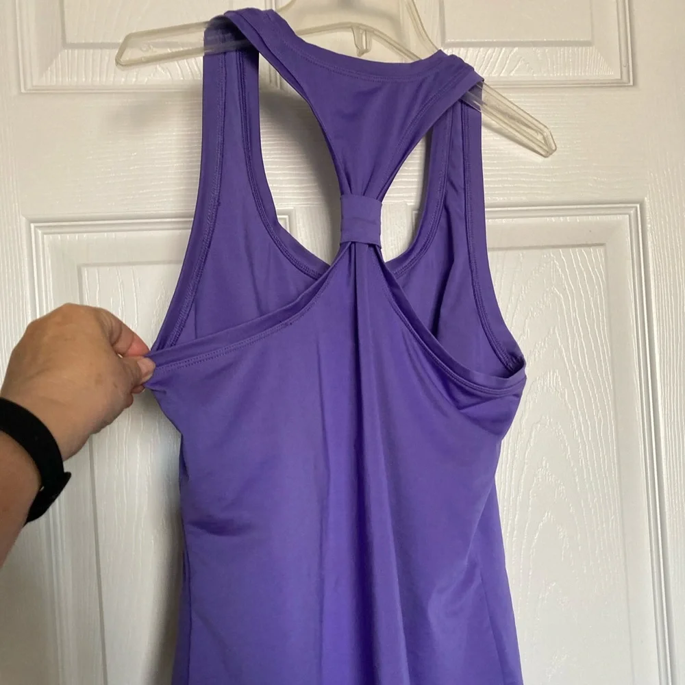Joe Fresh Purple Racerback Tank Top - Picture 3 of 7